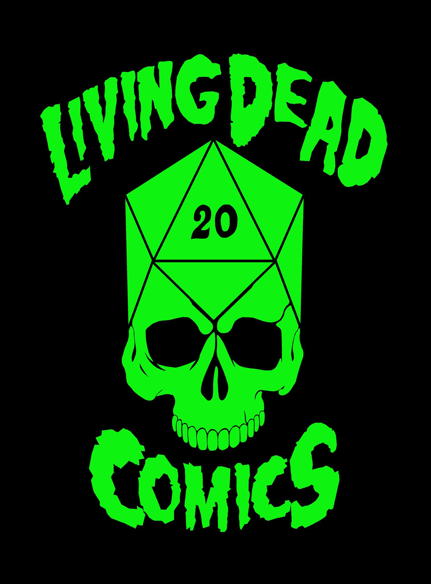 Living Dead Comics Logo - Orlando Comic Book Store Sponsor
