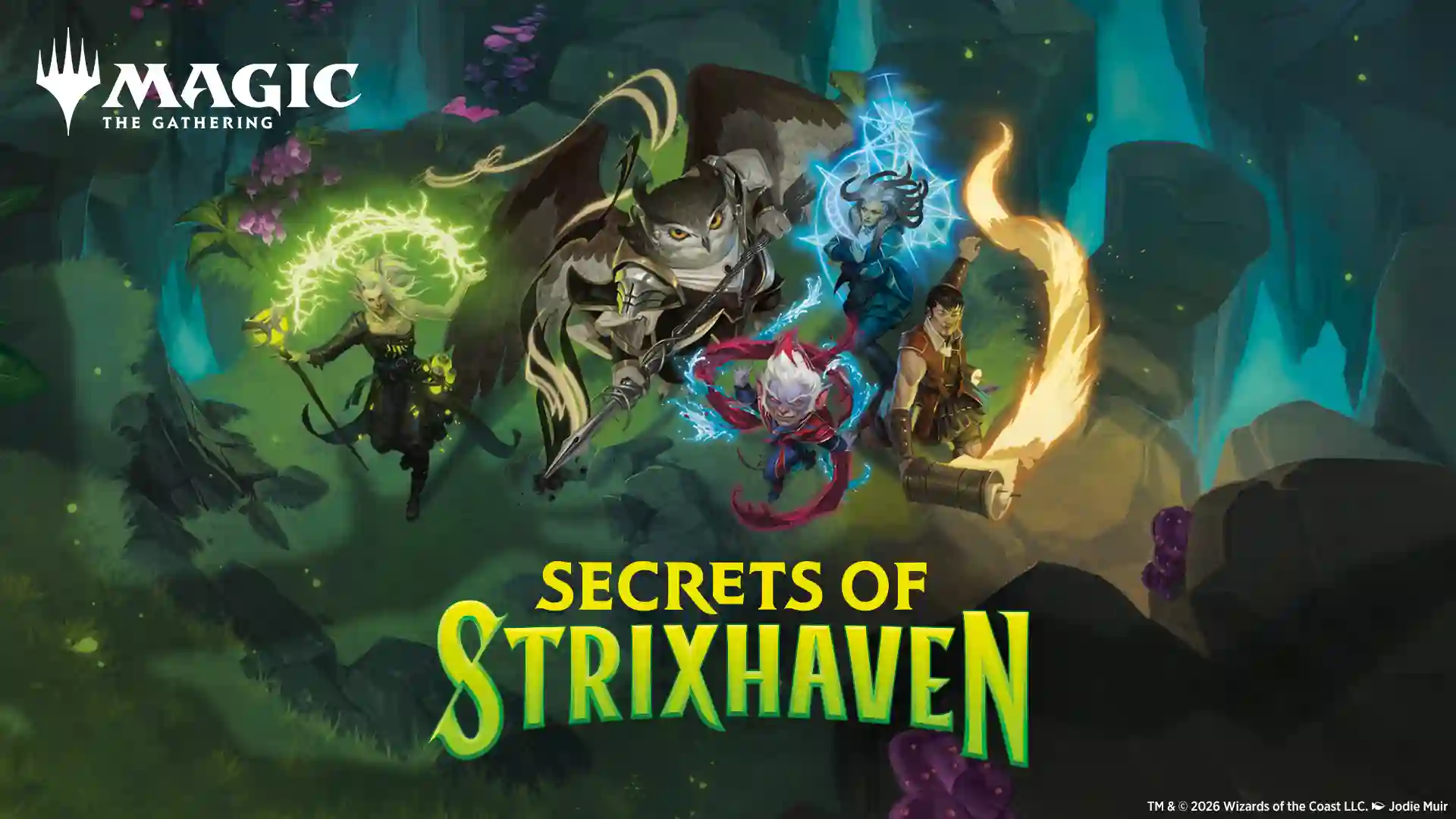 Secrets of Strixhaven prerelease event artwork